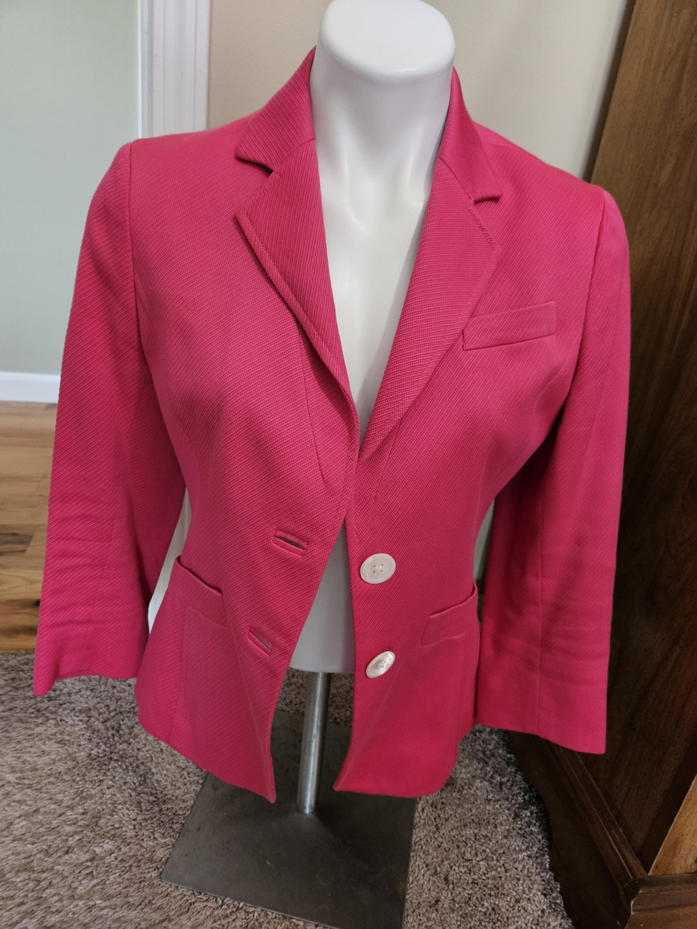Ann Taylor Hot Pink Blazer